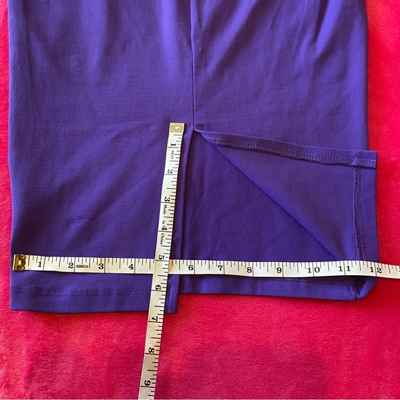Bebe Purple Midi Knit Pencil Skirt size XXS - Picture 15 of 16